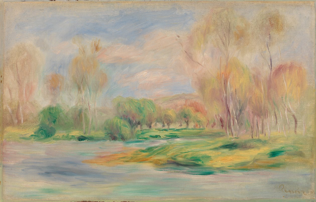 Manzara by Pierre Auguste Renoir