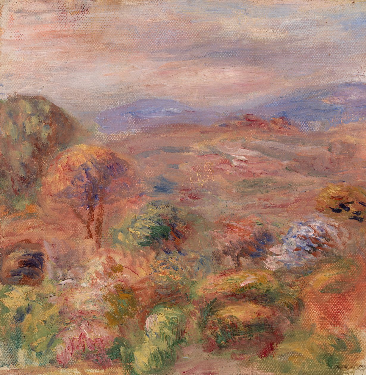 Manzara by Pierre Auguste Renoir