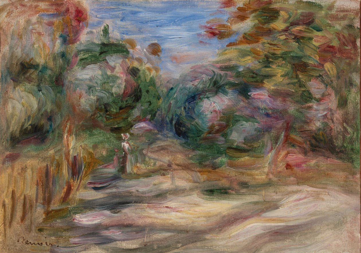 Manzara by Pierre Auguste Renoir