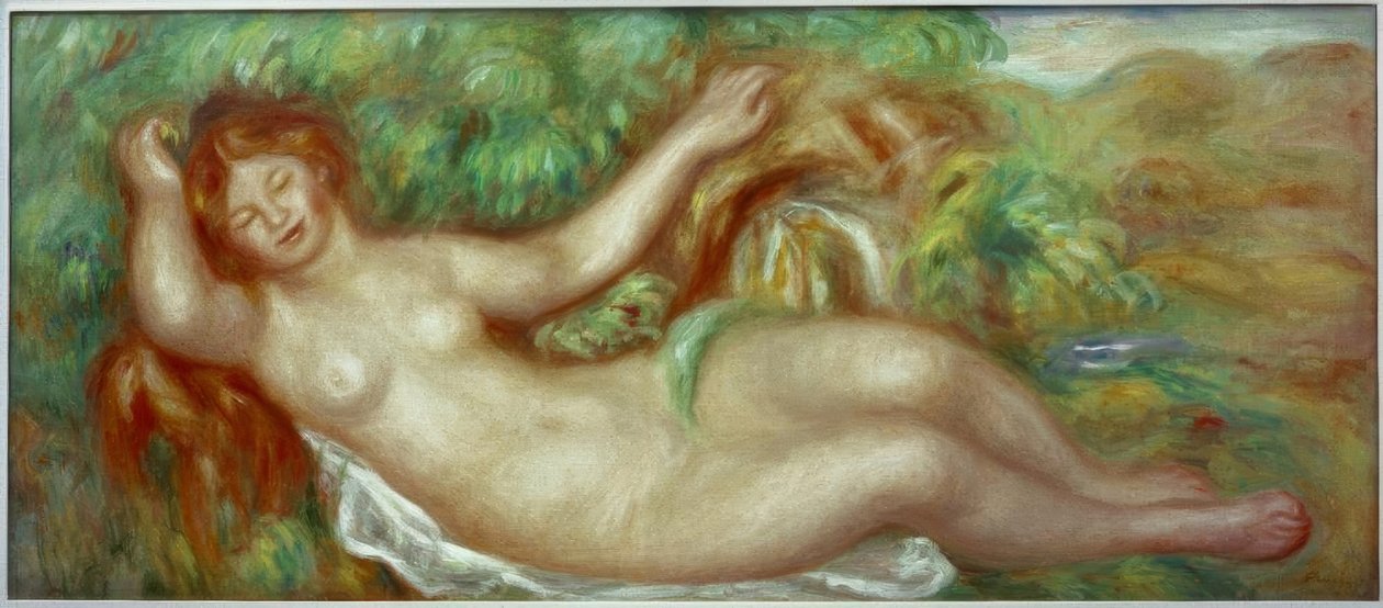 Çıplak Yalan (Kaynak) by Pierre Auguste Renoir