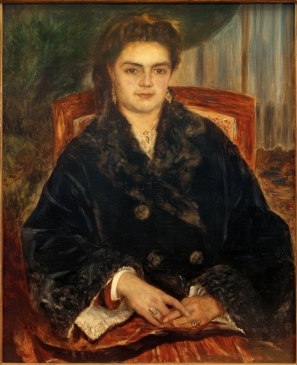 Bayan Edouard Bernier by Pierre Auguste Renoir