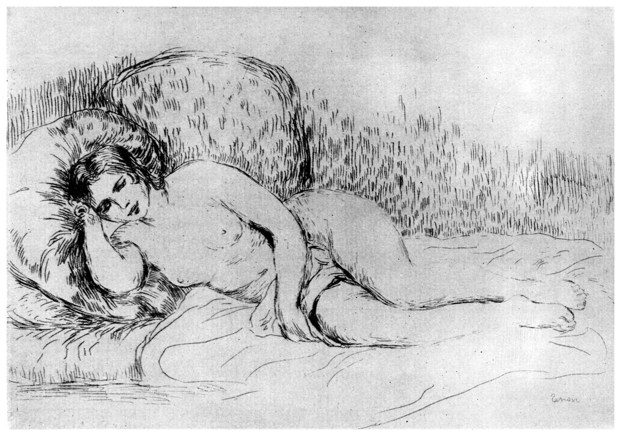 Çıplak, c1860-1910 1924 by Pierre Auguste Renoir