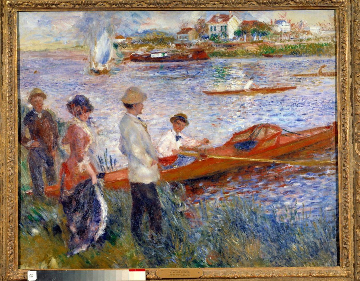 Chatou'da kürekçiler by Pierre Auguste Renoir