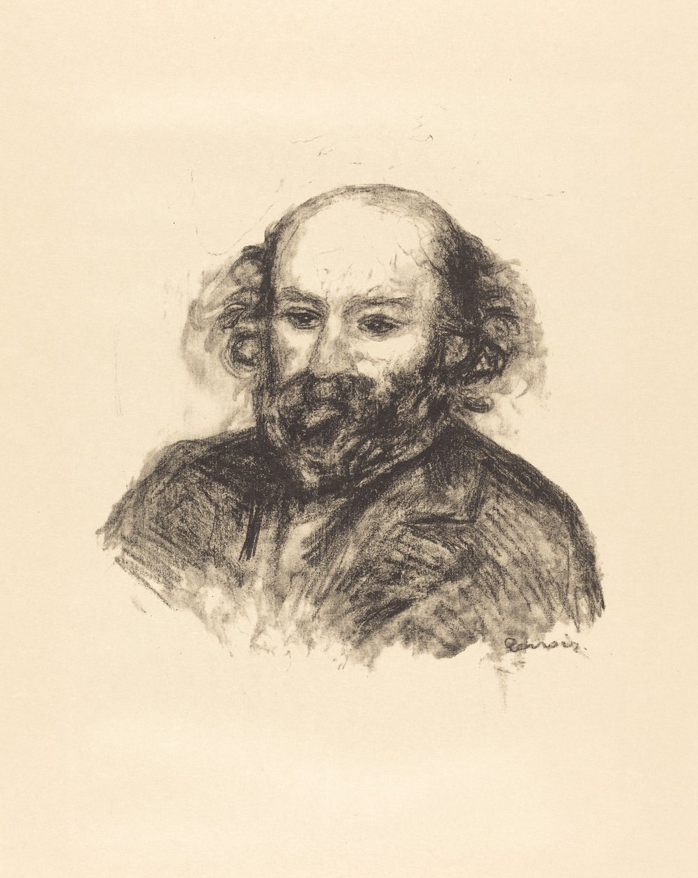 Paul Cezanne, 1902. by Pierre Auguste Renoir