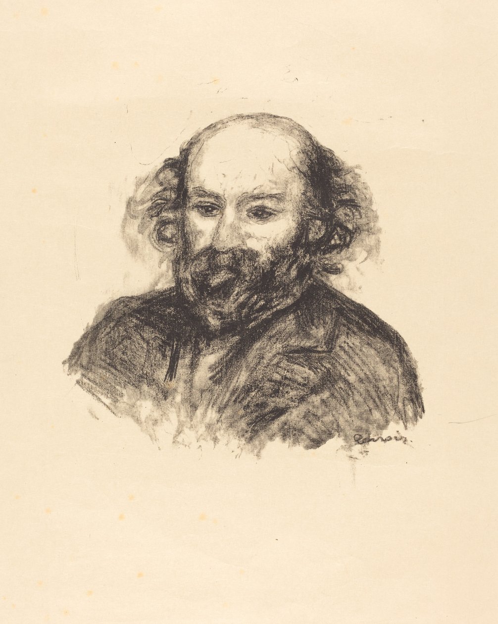 Paul Cezanne, 1902. by Pierre Auguste Renoir