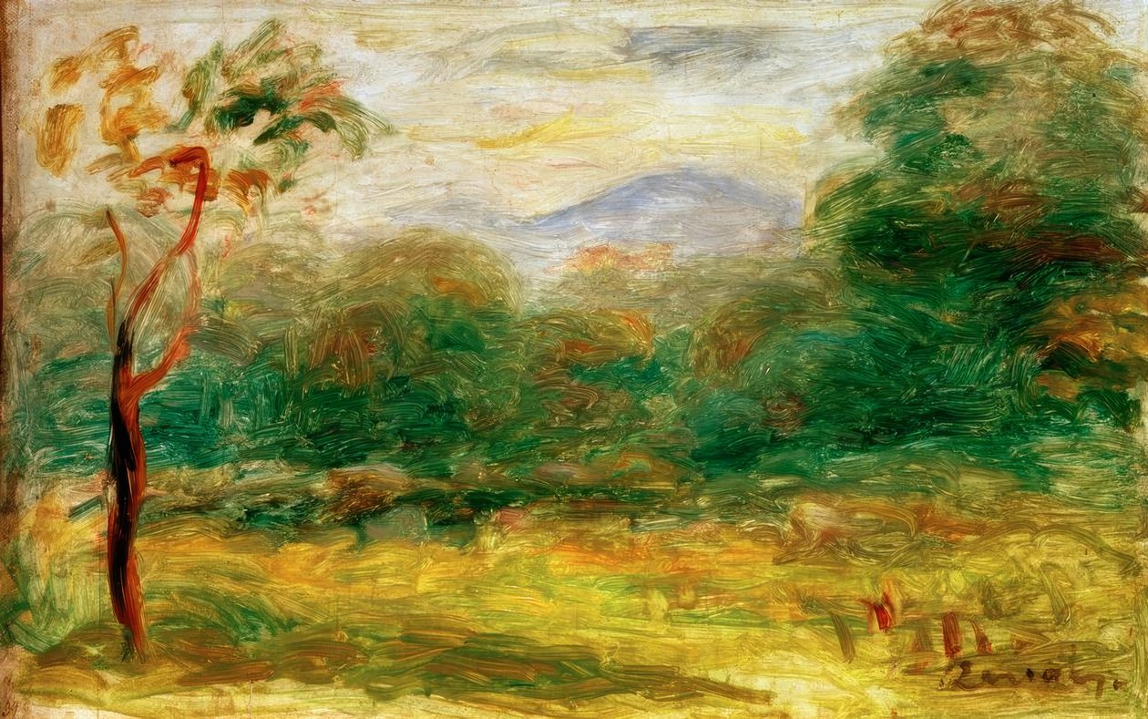 Midi Manzarası (Cagnes) by Pierre Auguste Renoir