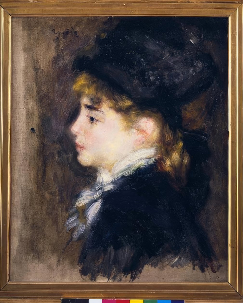 Portre Margot dedi by Pierre Auguste Renoir