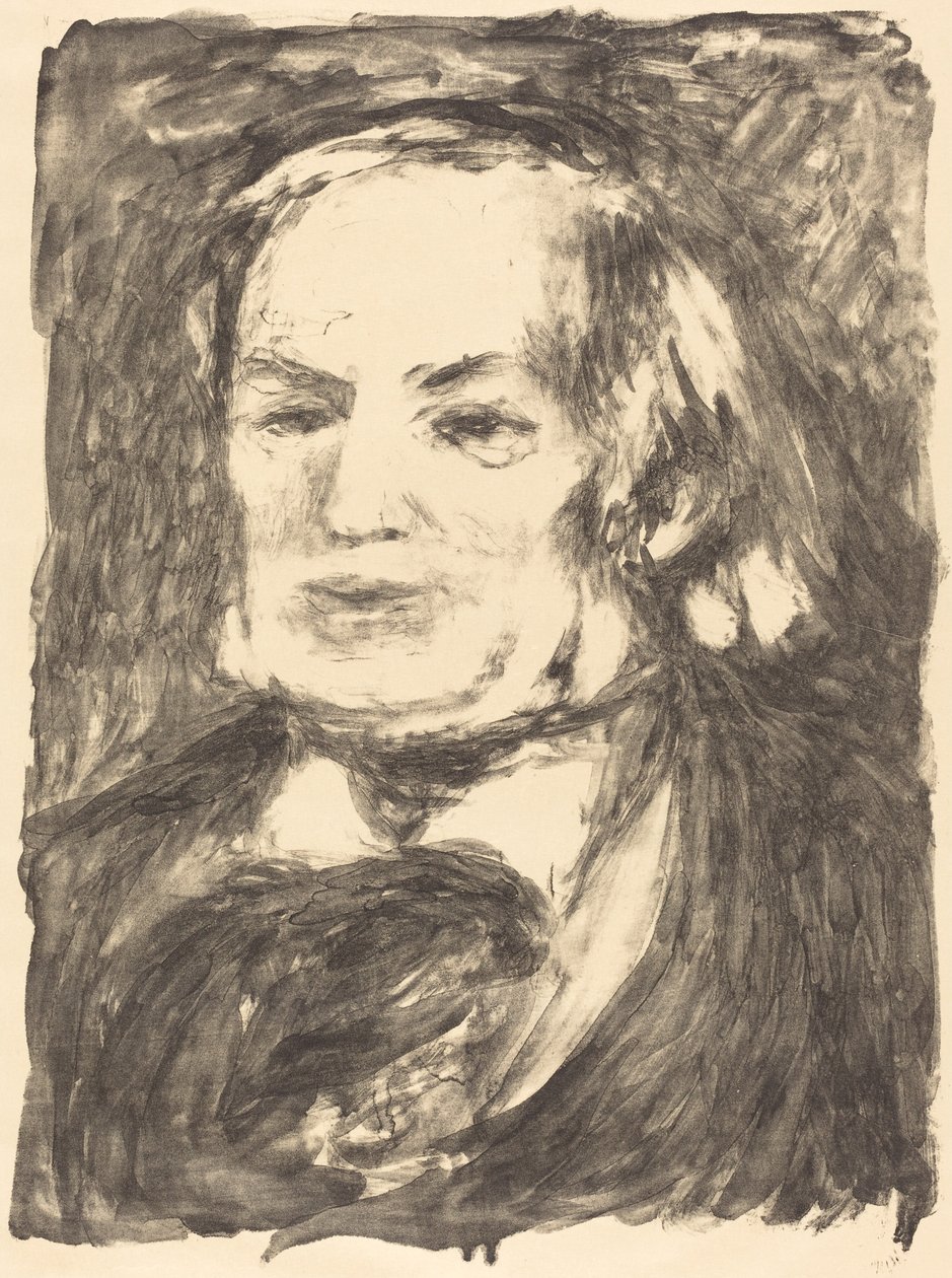 Richard Wagner, c. 1900. by Pierre Auguste Renoir