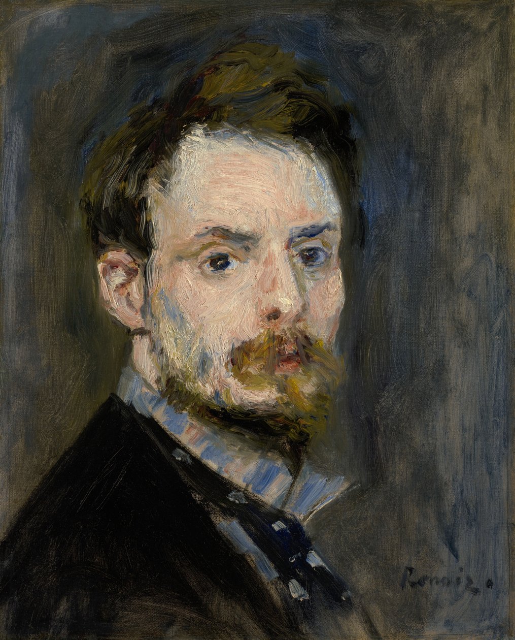 Otoportre, c.1875 by Pierre Auguste Renoir