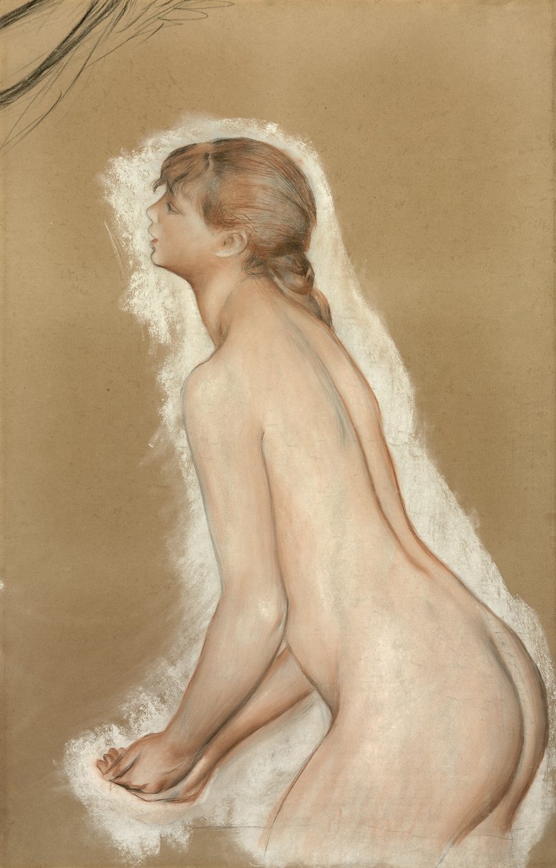 Sıçrayan şekil by Pierre Auguste Renoir