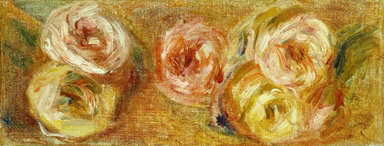 Saçılan Güller, c.1915 by Pierre Auguste Renoir