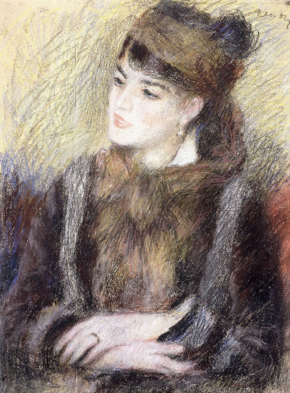 Bir Kadının İncelenmesi, by Pierre Auguste Renoir