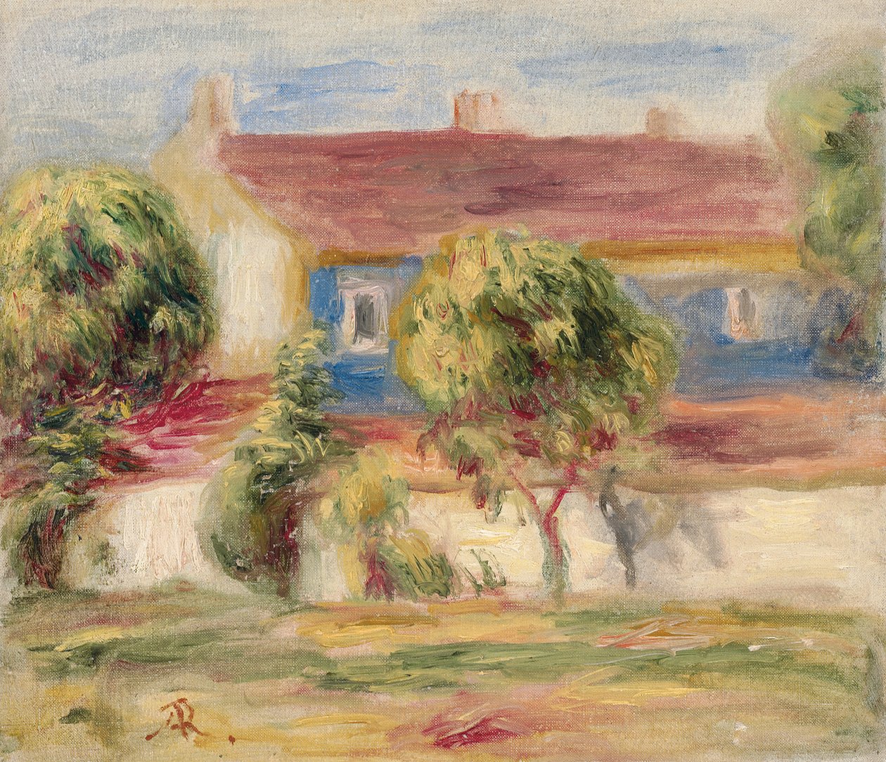 Sanatçı Evi, by Pierre Auguste Renoir