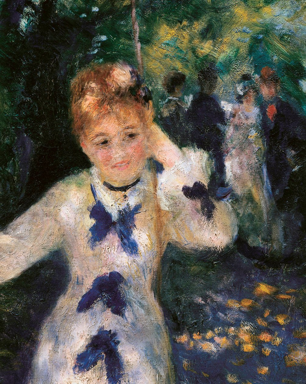 salıncak (detay) by Pierre Auguste Renoir