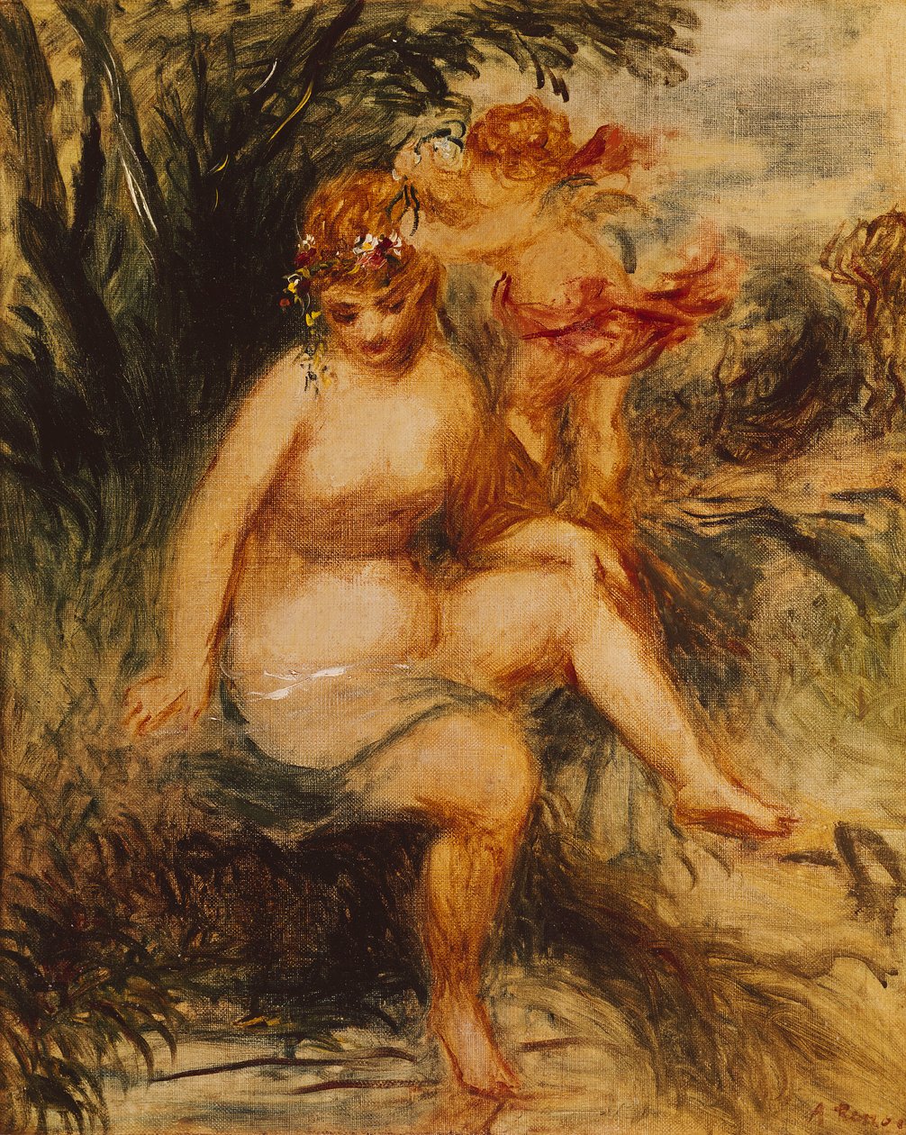 Venüs ve Aşk by Pierre Auguste Renoir