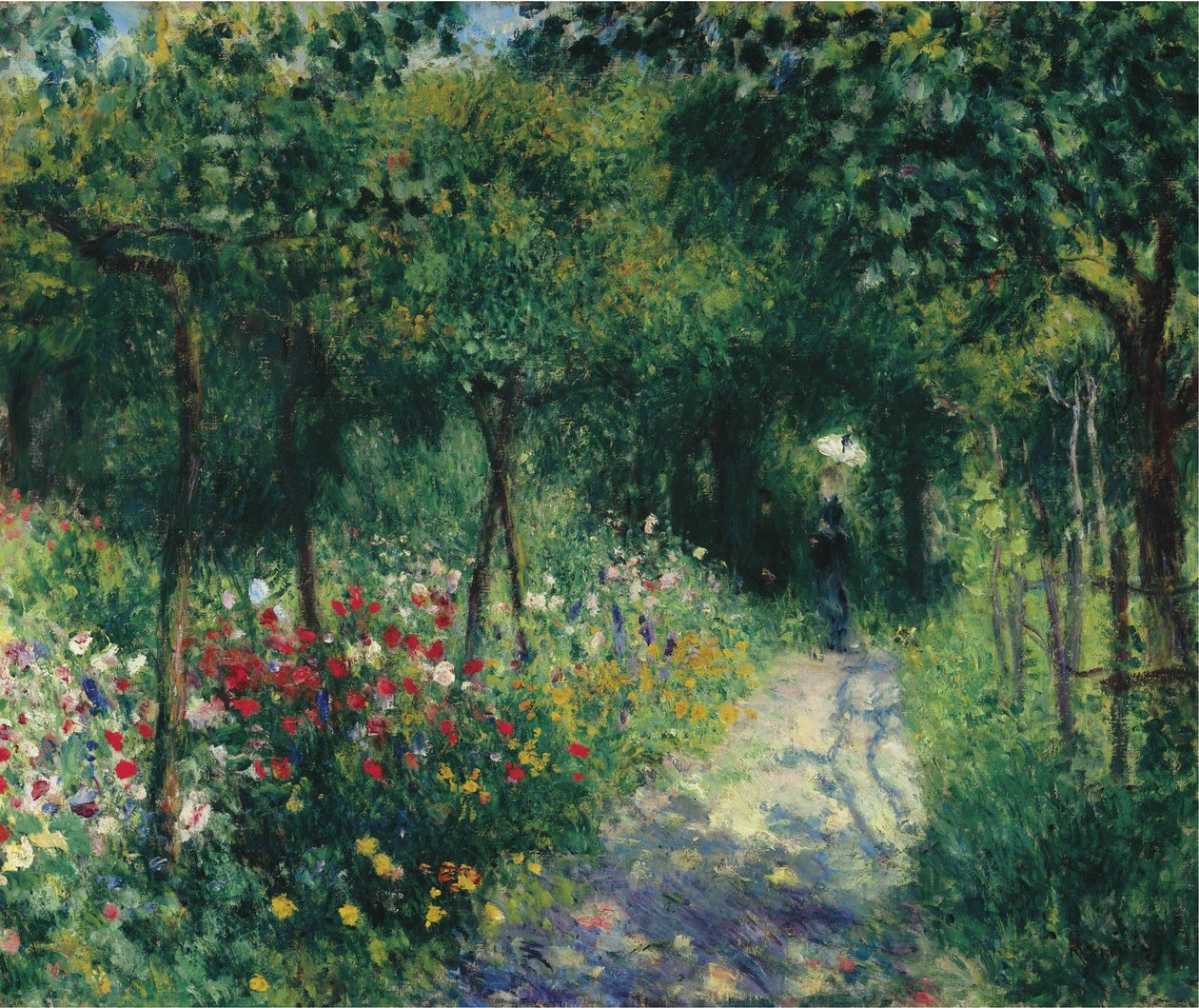 Bahçedeki Kadınlar, 1873 by Pierre Auguste Renoir