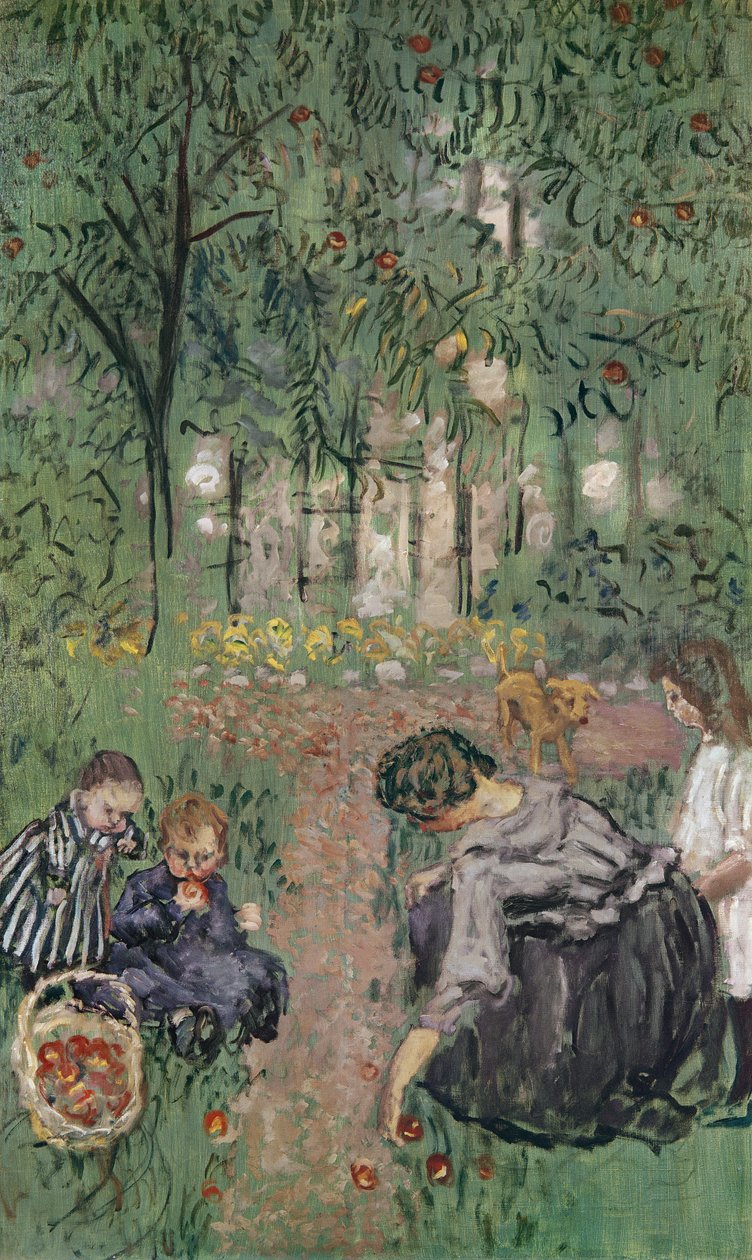 elma toplama by Pierre Bonnard