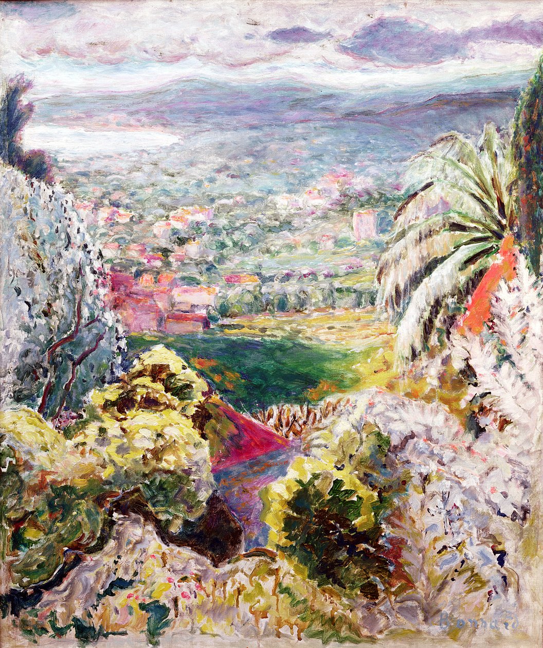 Cannes Körfezi, c.1937 by Pierre Bonnard
