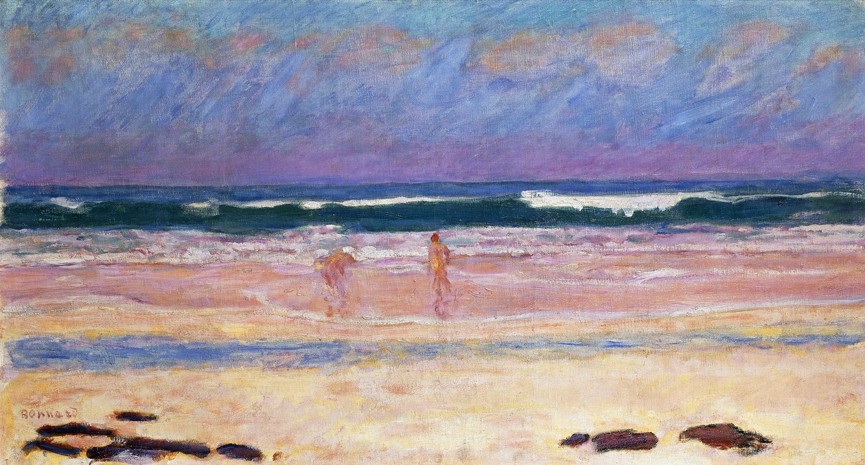 Plaj; plaj by Pierre Bonnard