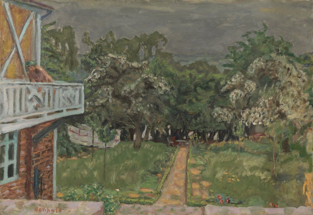 Mavi Balkon by Pierre Bonnard