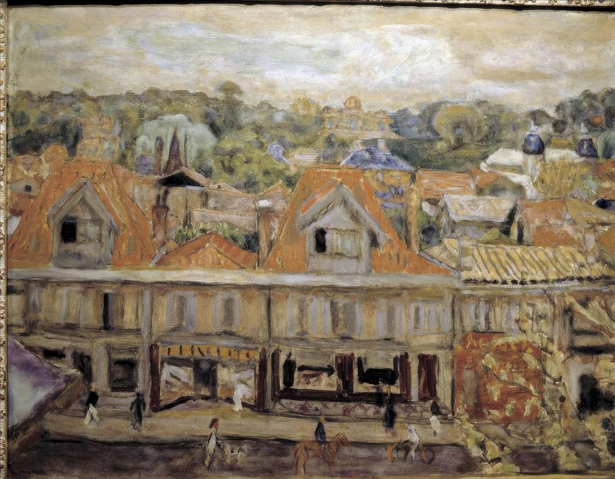 ARCACHON SOKAK by Pierre Bonnard