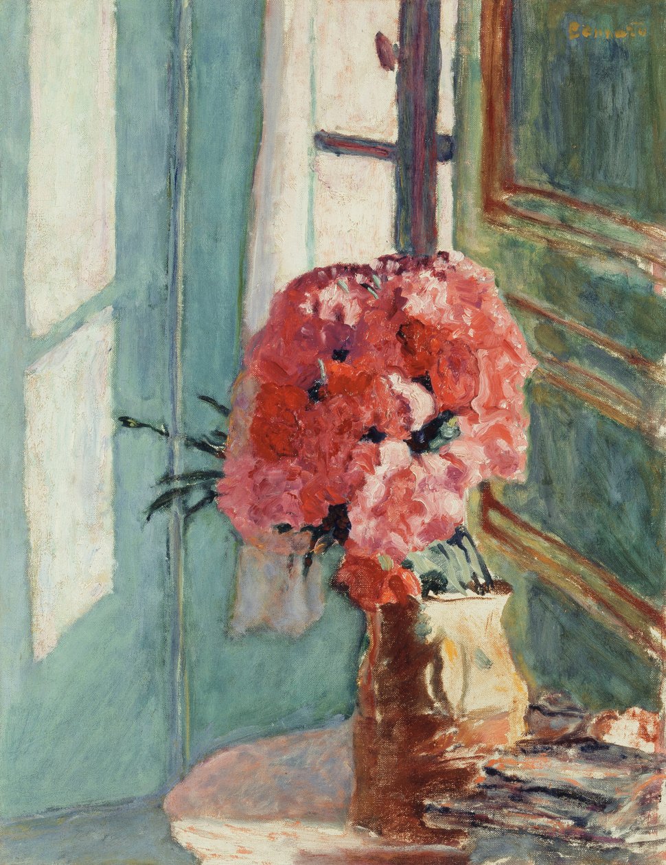 Karanfiller, c.1921 (tuval üzerine yağlı boya) by Pierre Bonnard