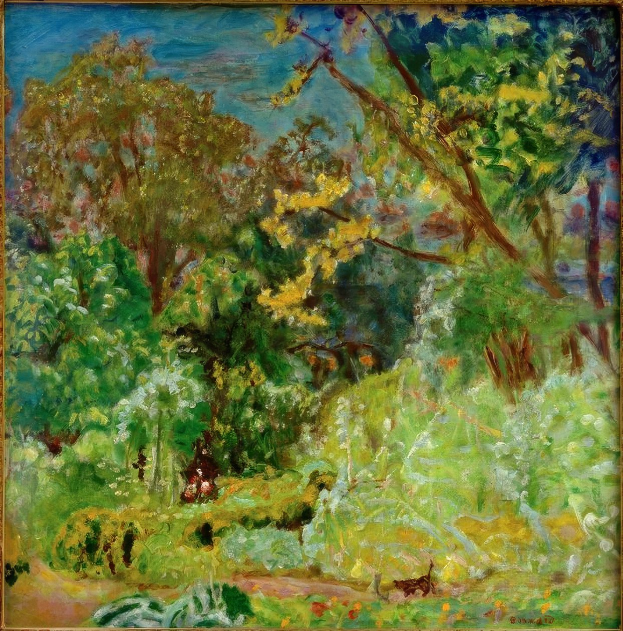 Güneş yanığı by Pierre Bonnard