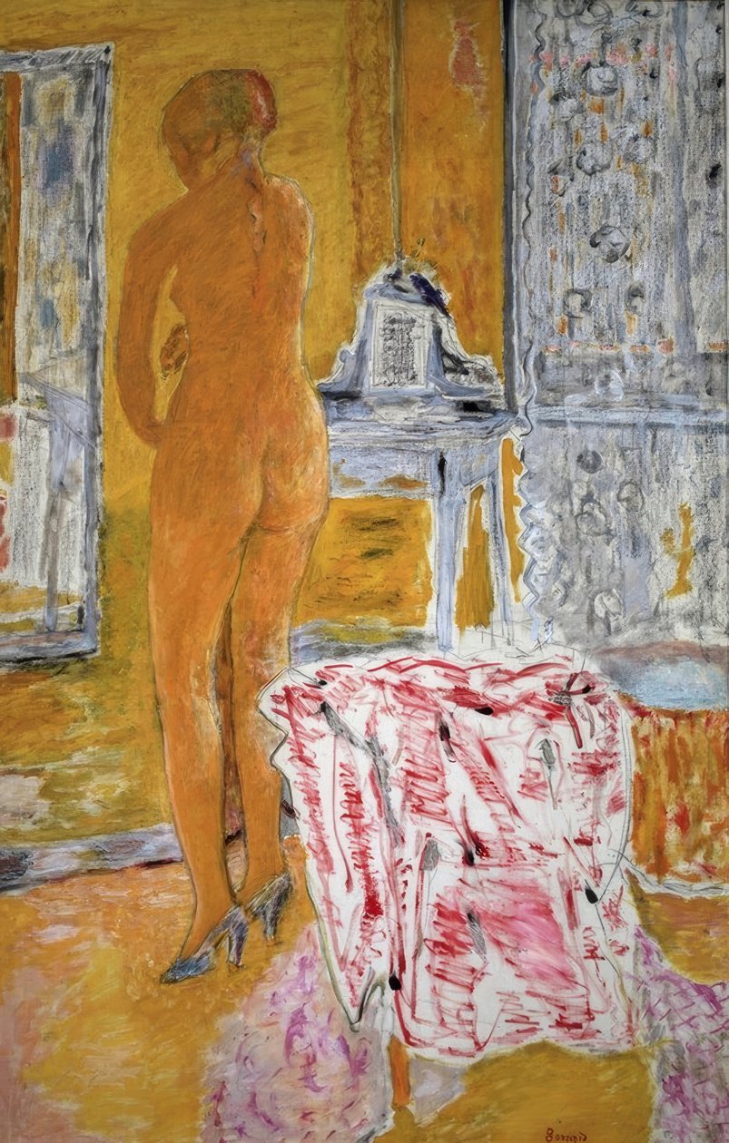BÜYÜK SARI NUDE by Pierre Bonnard