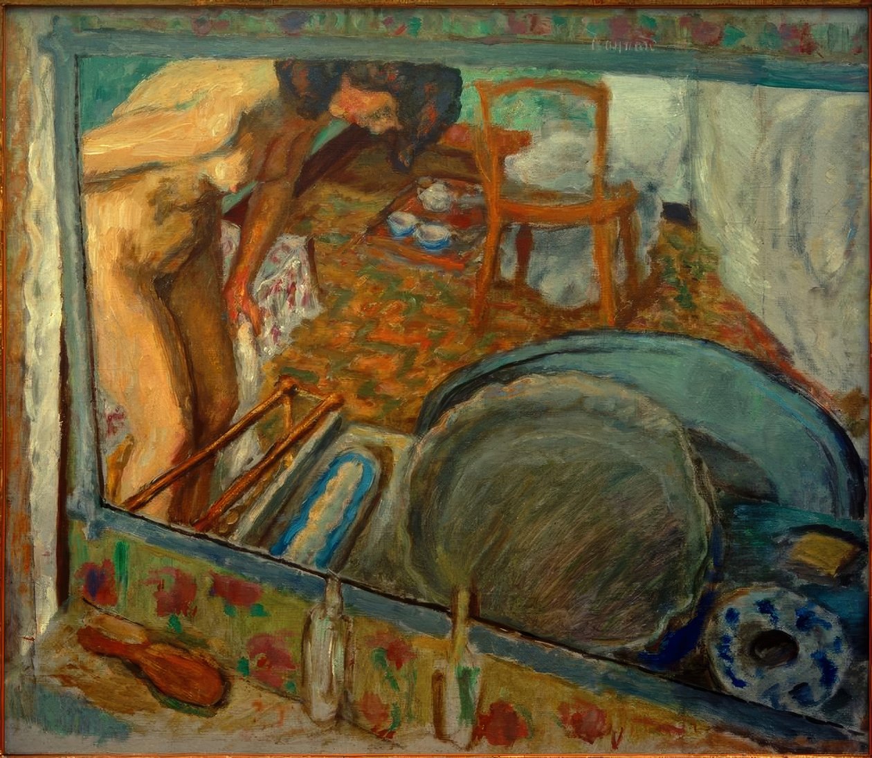 Buz efekti veya Küvet by Pierre Bonnard
