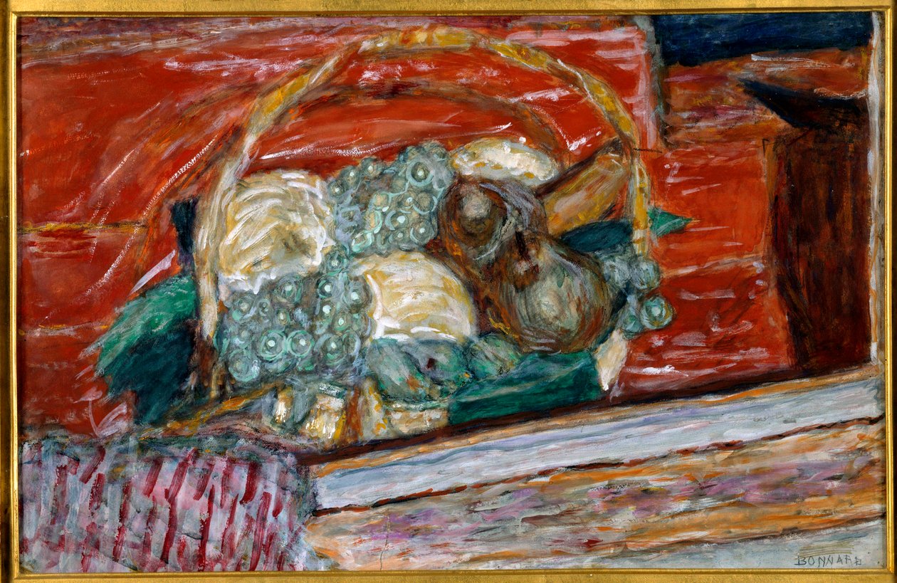 Meyve sepeti - 1935 by Pierre Bonnard