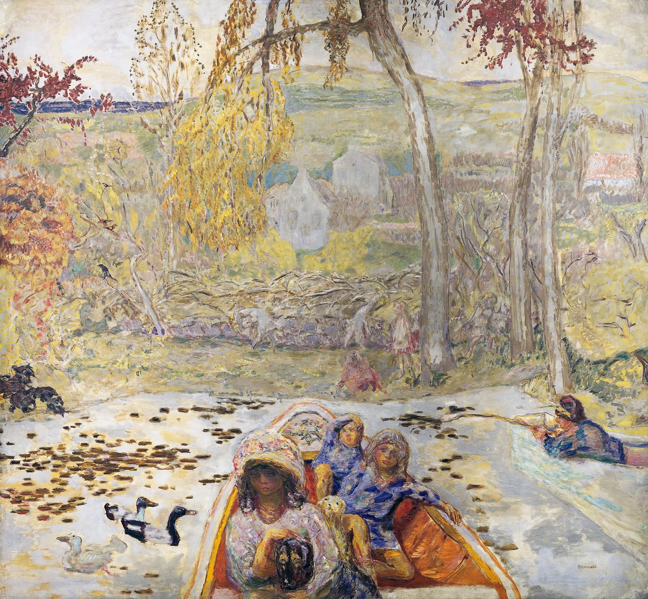 Teknede by Pierre Bonnard