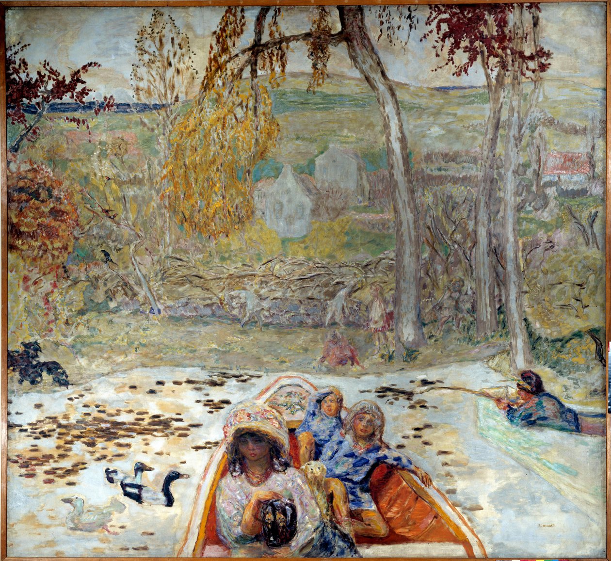 Teknede by Pierre Bonnard