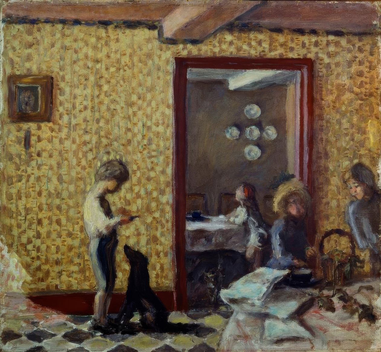 İç mekan by Pierre Bonnard
