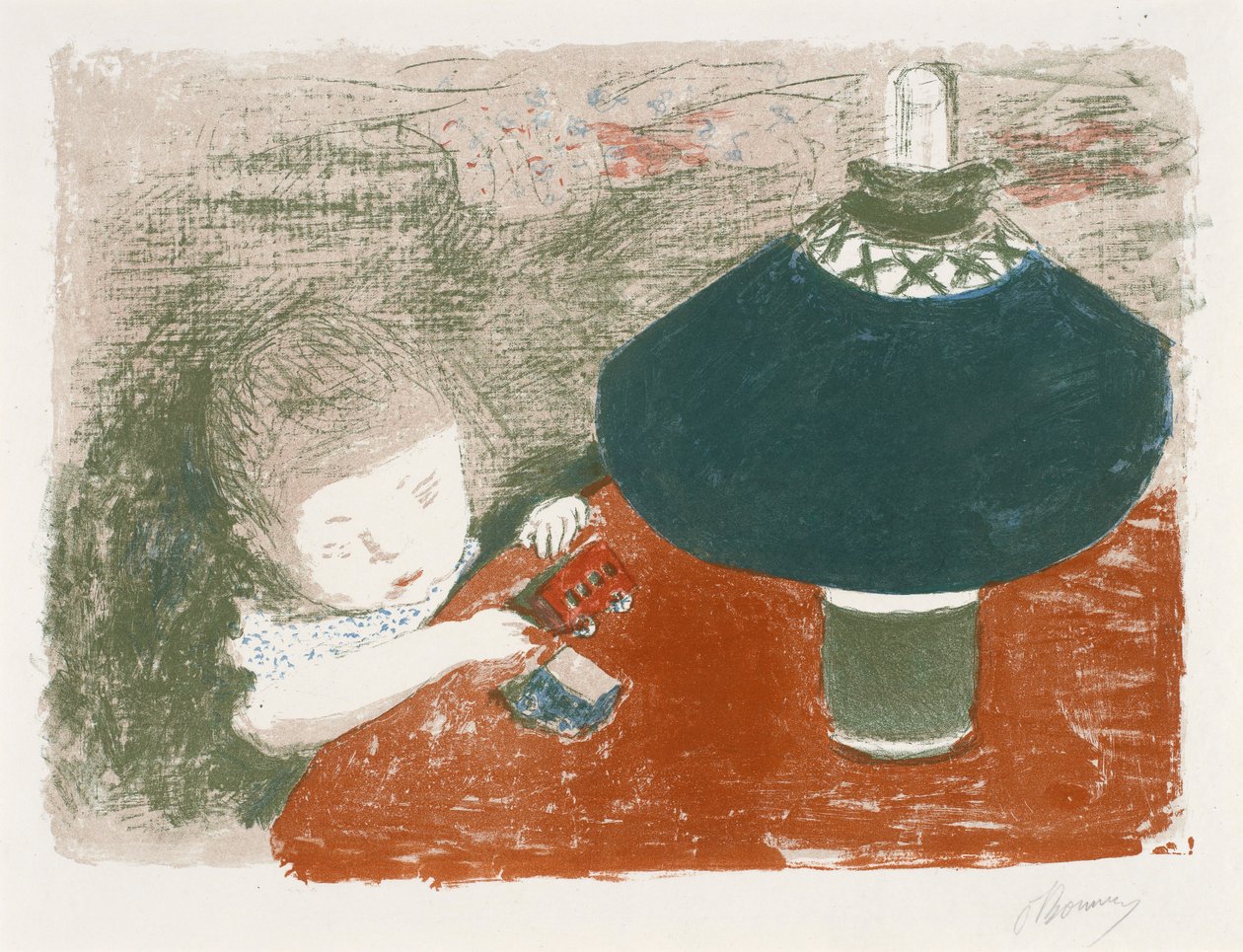 Çocuk ... Lamba by Pierre Bonnard