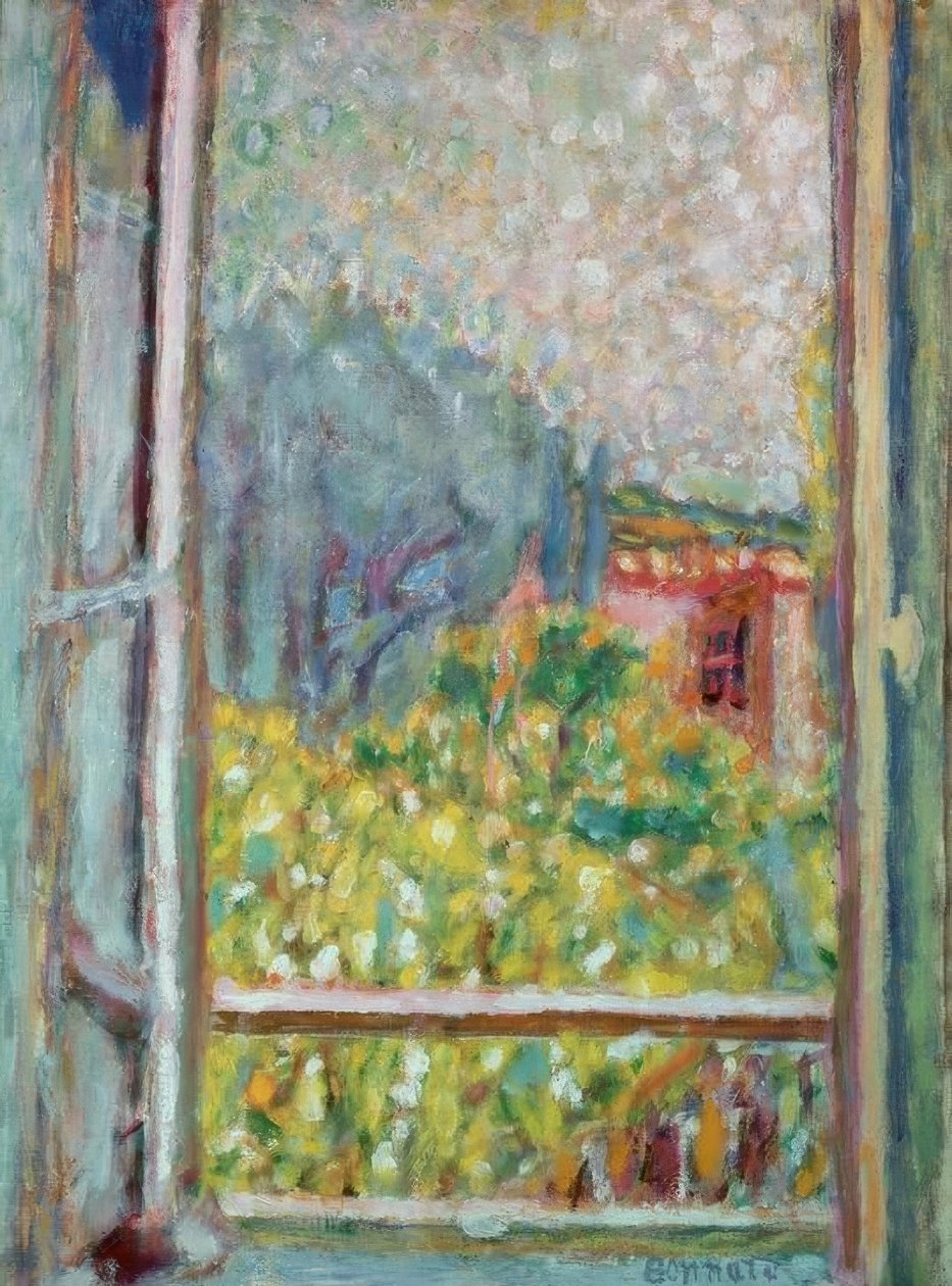 Küçük açık pencere by Pierre Bonnard