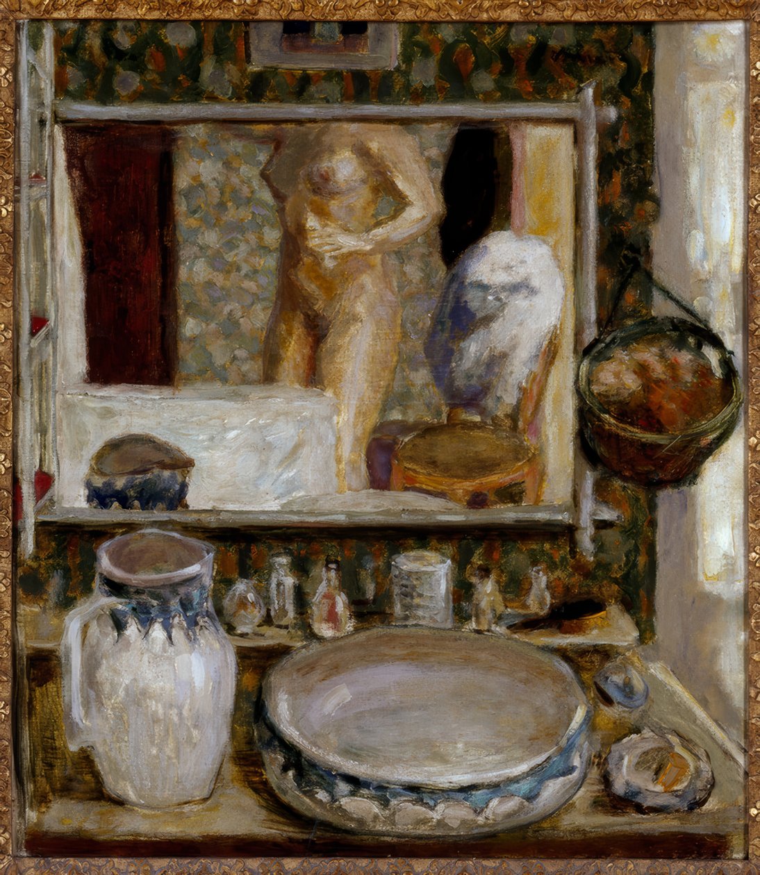 Tuvalet masası veya ayna by Pierre Bonnard
