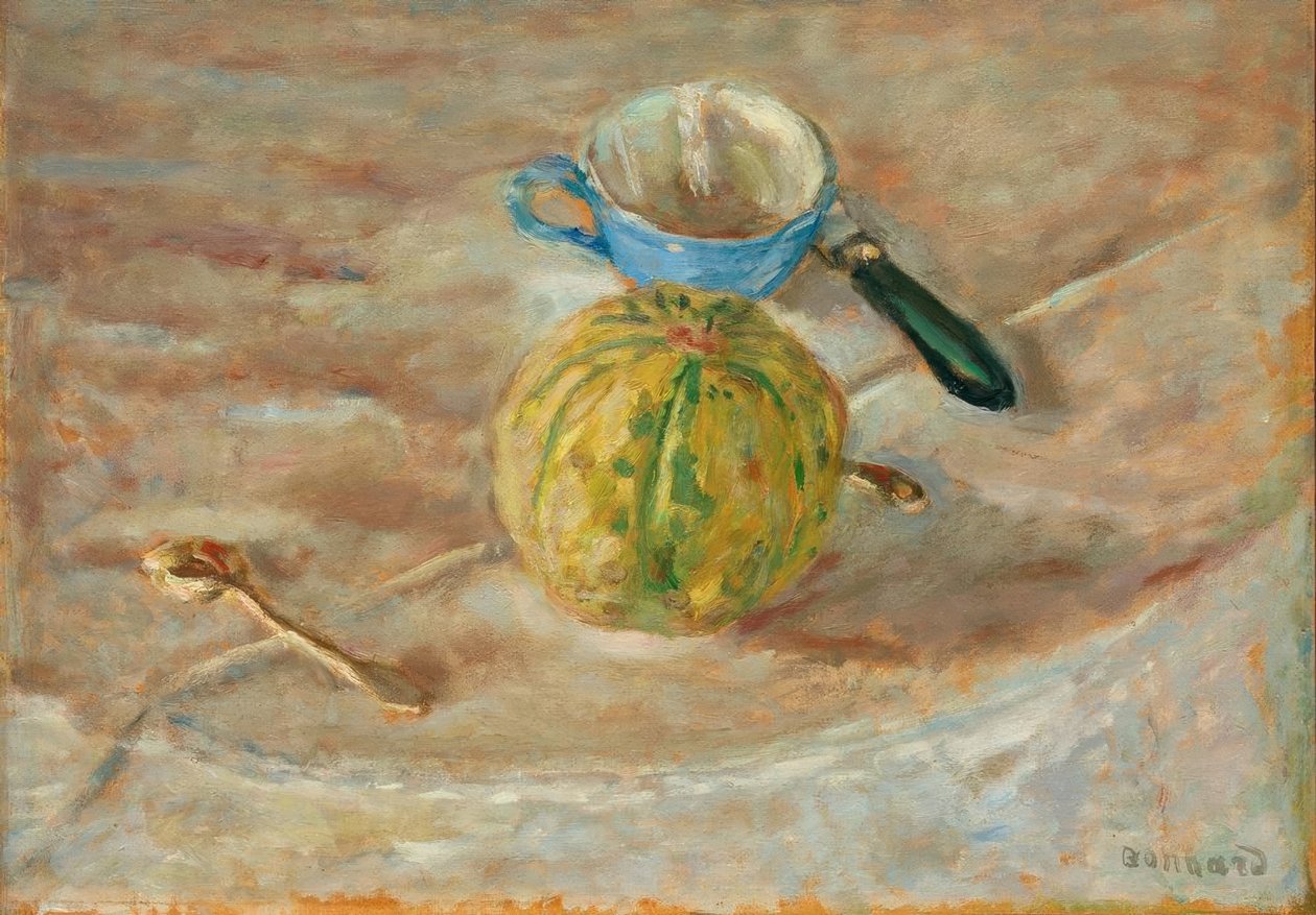 mavi kupa by Pierre Bonnard