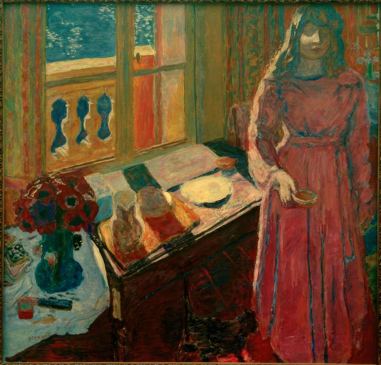 Süt kasesi by Pierre Bonnard
