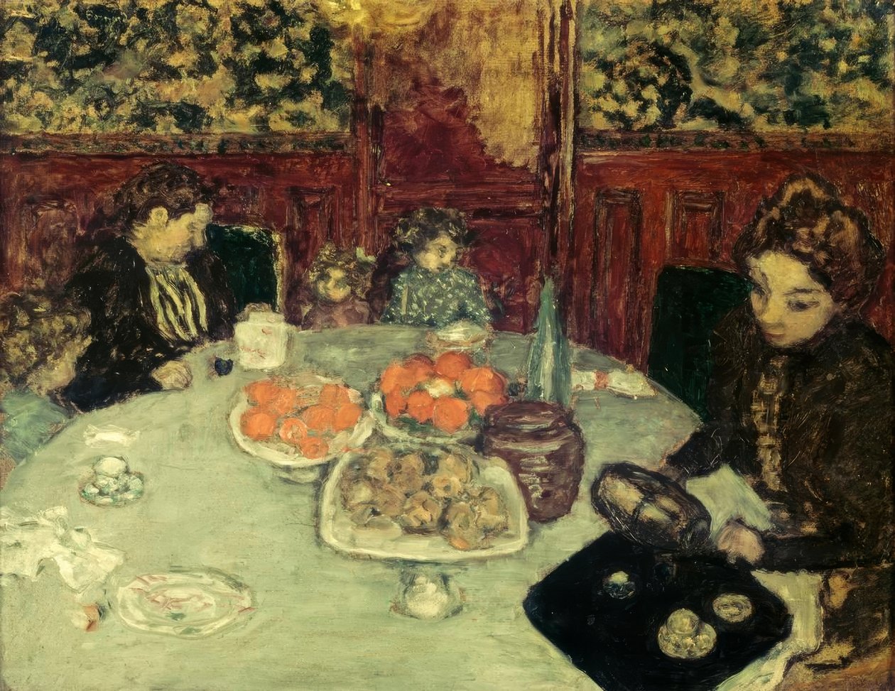 Öğle yemeği by Pierre Bonnard