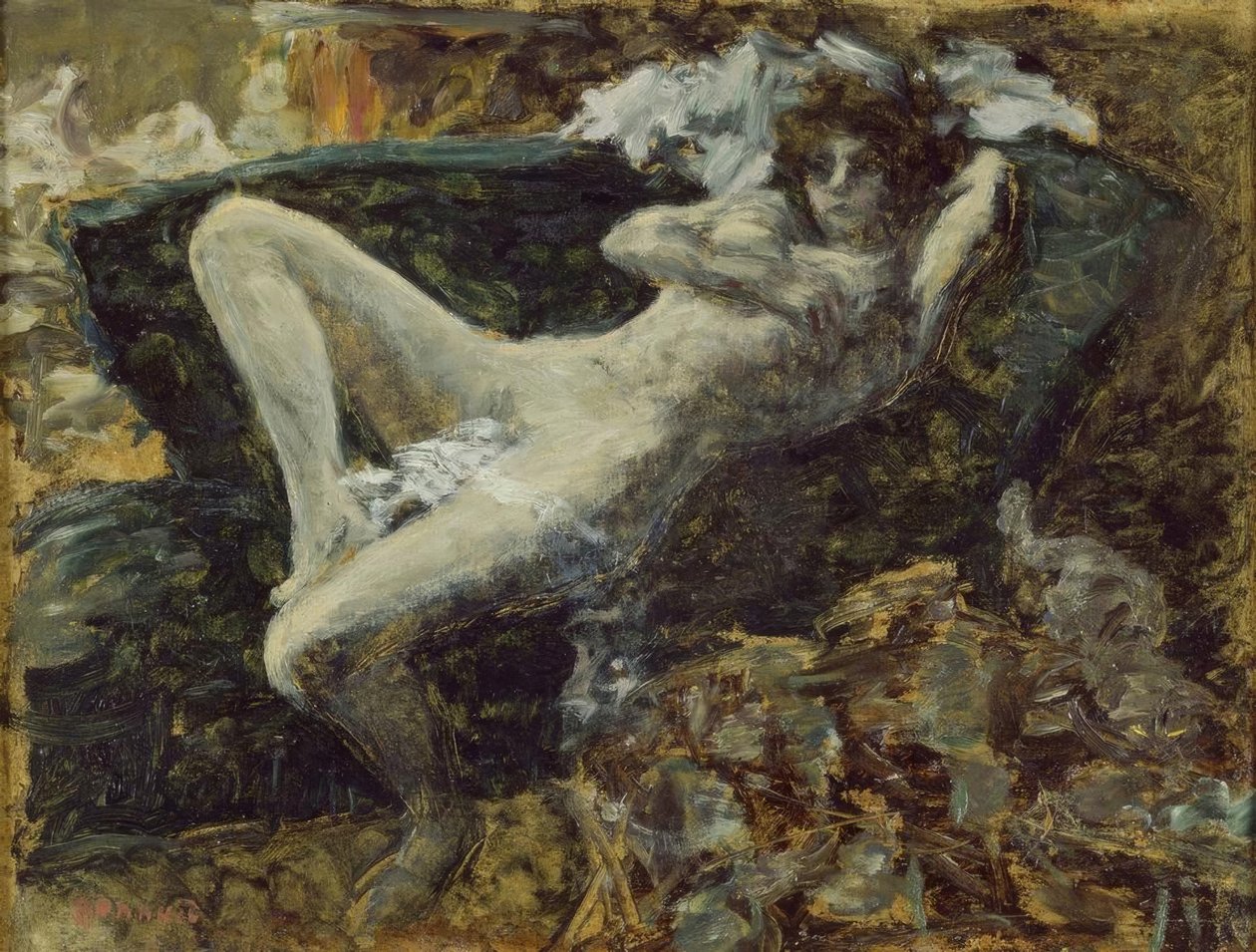 mavi değil by Pierre Bonnard