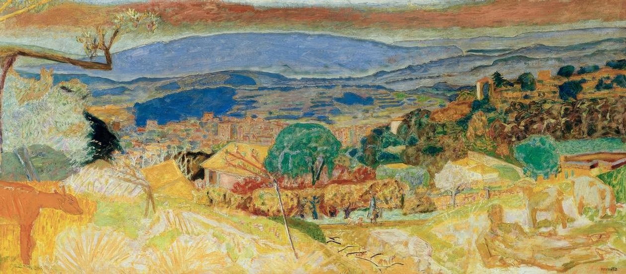 Cannet manzarası by Pierre Bonnard