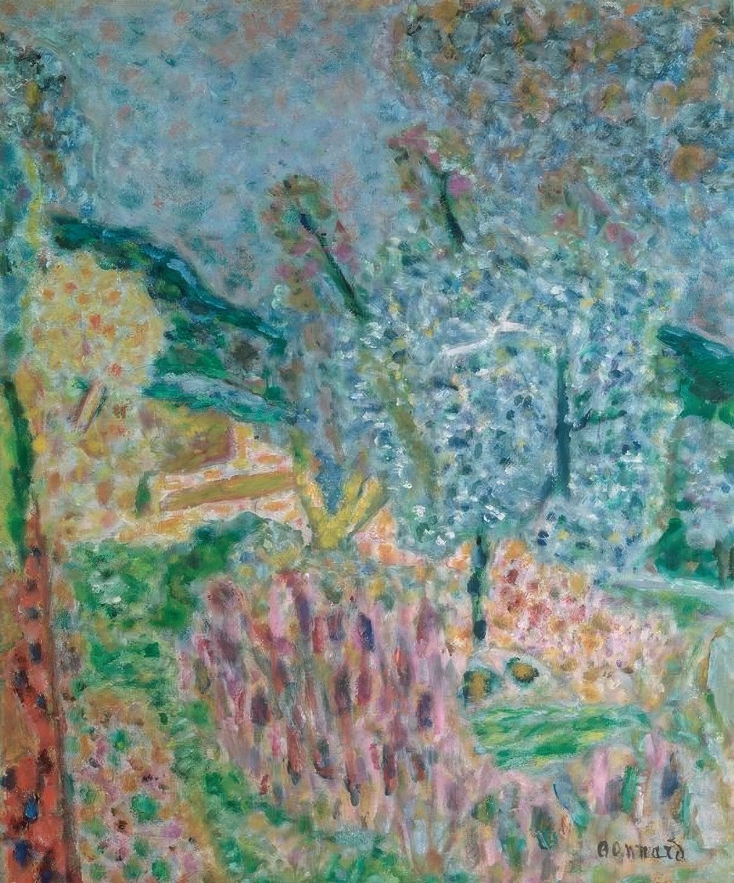 Cannet manzarası by Pierre Bonnard