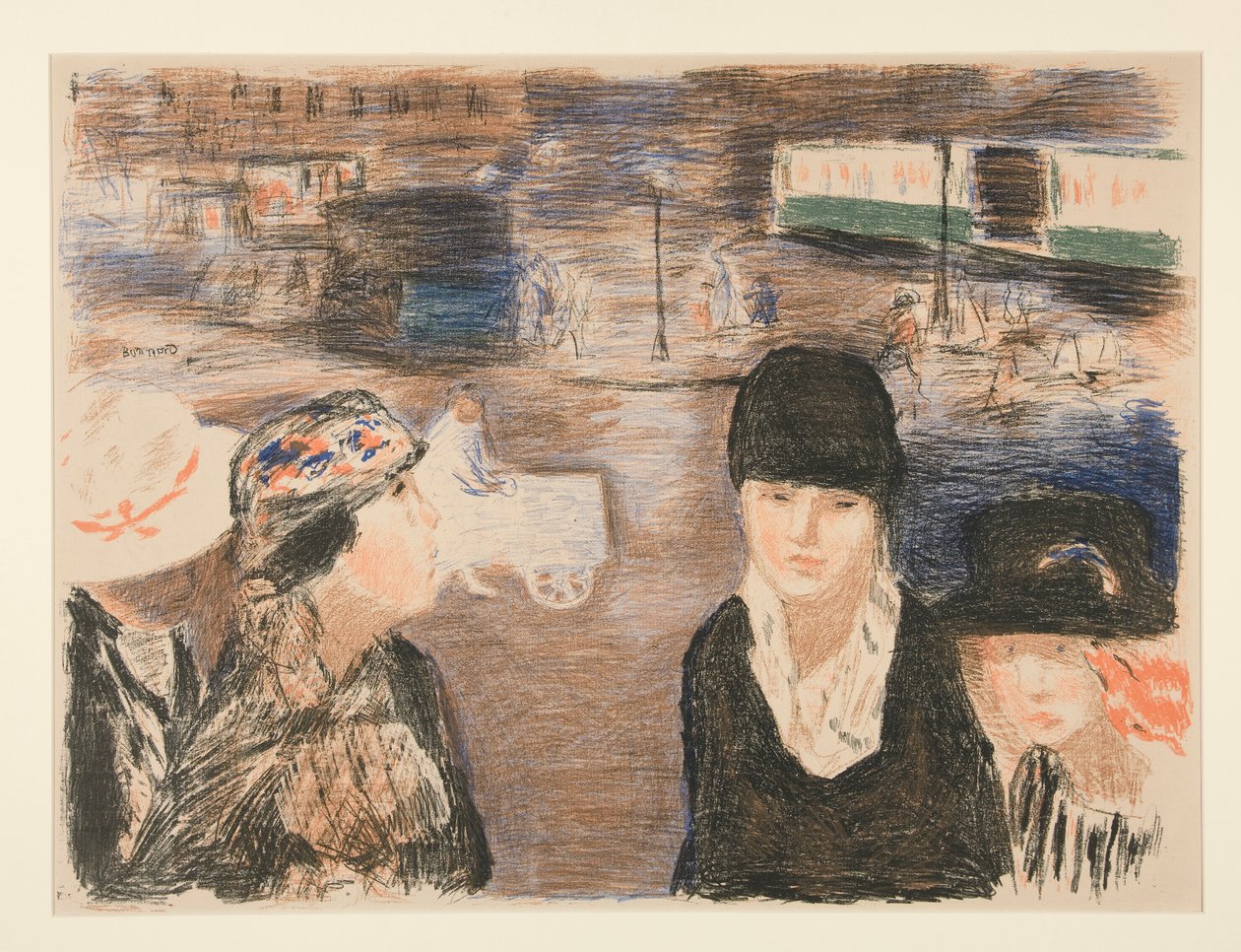 klişe yerleştirin by Pierre Bonnard