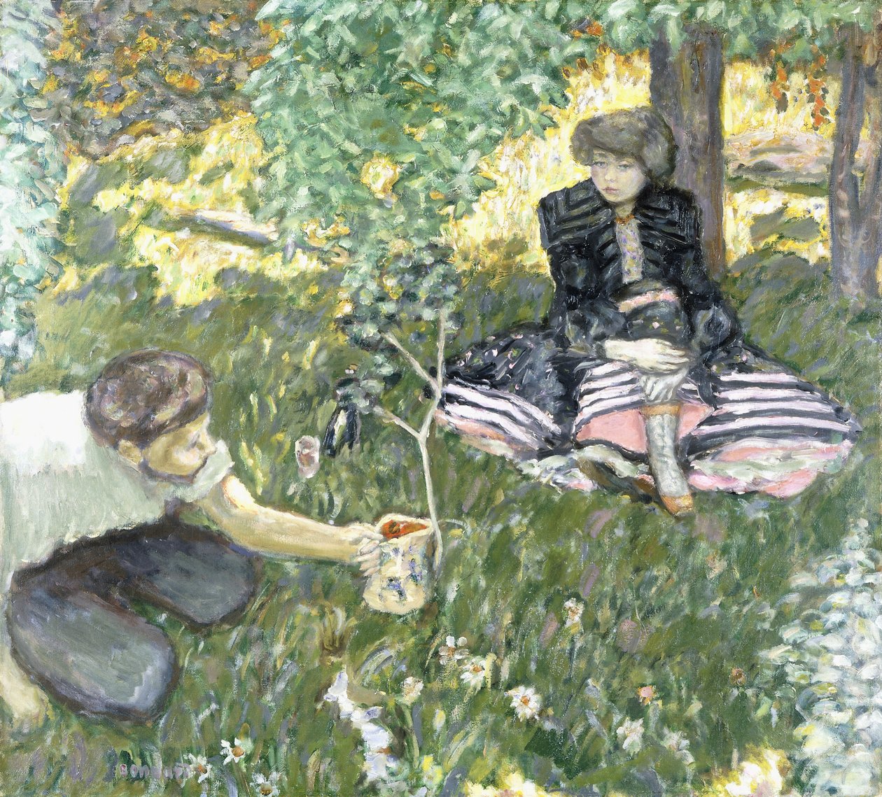Ülke Zevk veya Bahçıvan by Pierre Bonnard