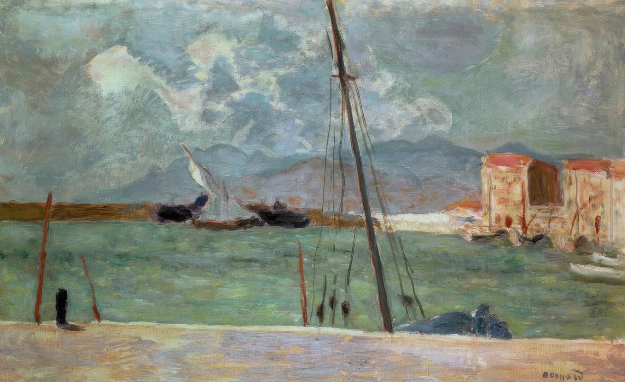 Cannes Limanı by Pierre Bonnard