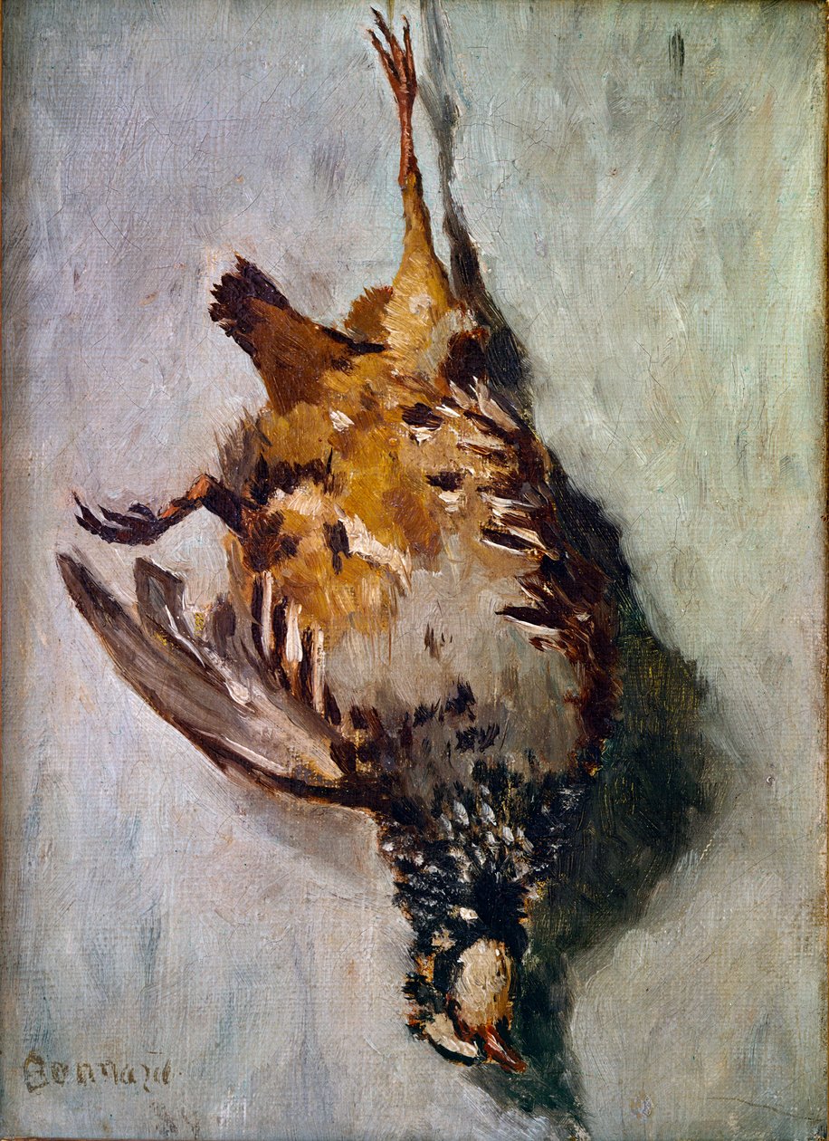 kırmızı keklik by Pierre Bonnard