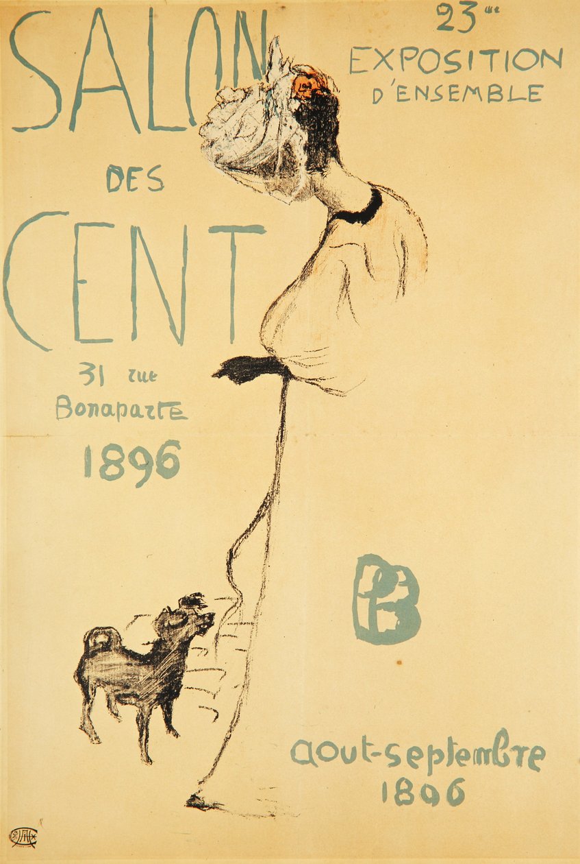 Salon des Cent by Pierre Bonnard