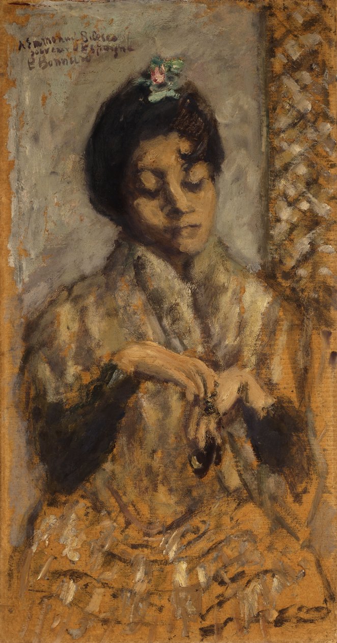 İspanyol Dansçı; İspanyol dansçı by Pierre Bonnard