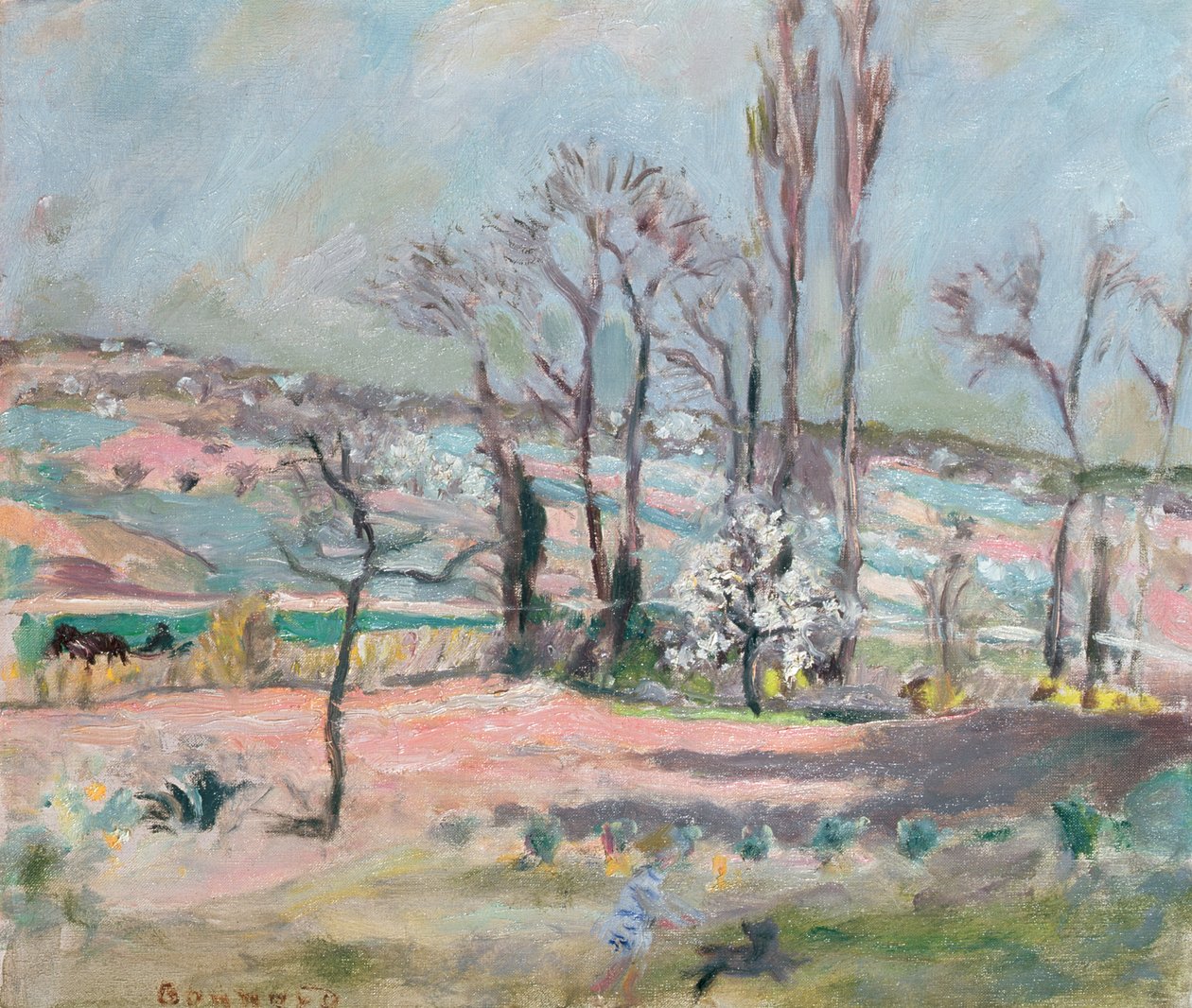 ಸ್ಪ್ರಿಂಗ್ ಲ್ಯಾಂಡ್ಸ್ಕೇಪ್ಟರ್ಕ್ by Pierre Bonnard