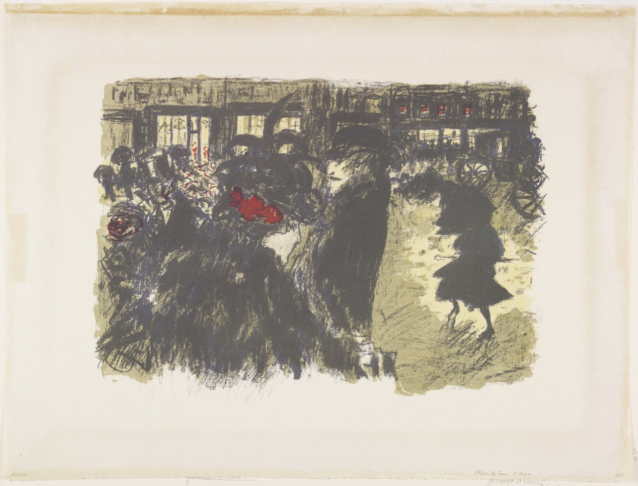 Gece Meydanı by Pierre Bonnard